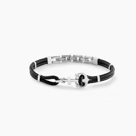 Bracelet Analya Acier Blanc - Bracelets cordons Homme | Marc Orian