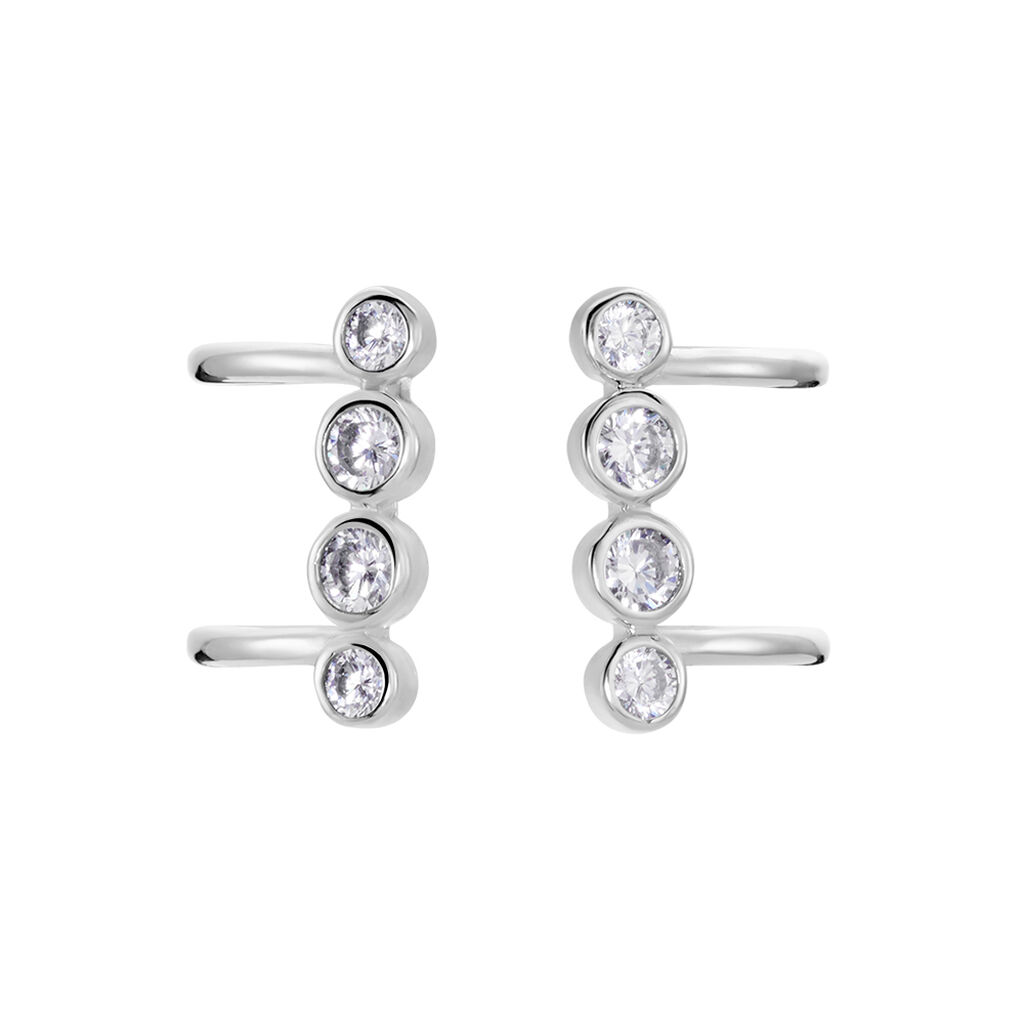 Bague Ajustable Janvier Argent Oxydes De Zirconium - Bague fantaisie Femme | Marc Orian