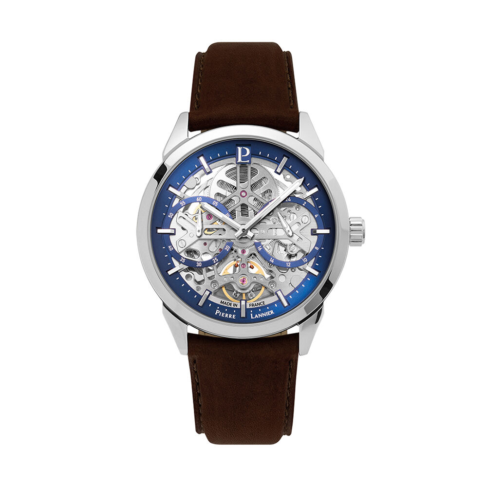 Montre Pierre Lannier Monarck Bleu - Montres automatiques Homme | Marc Orian