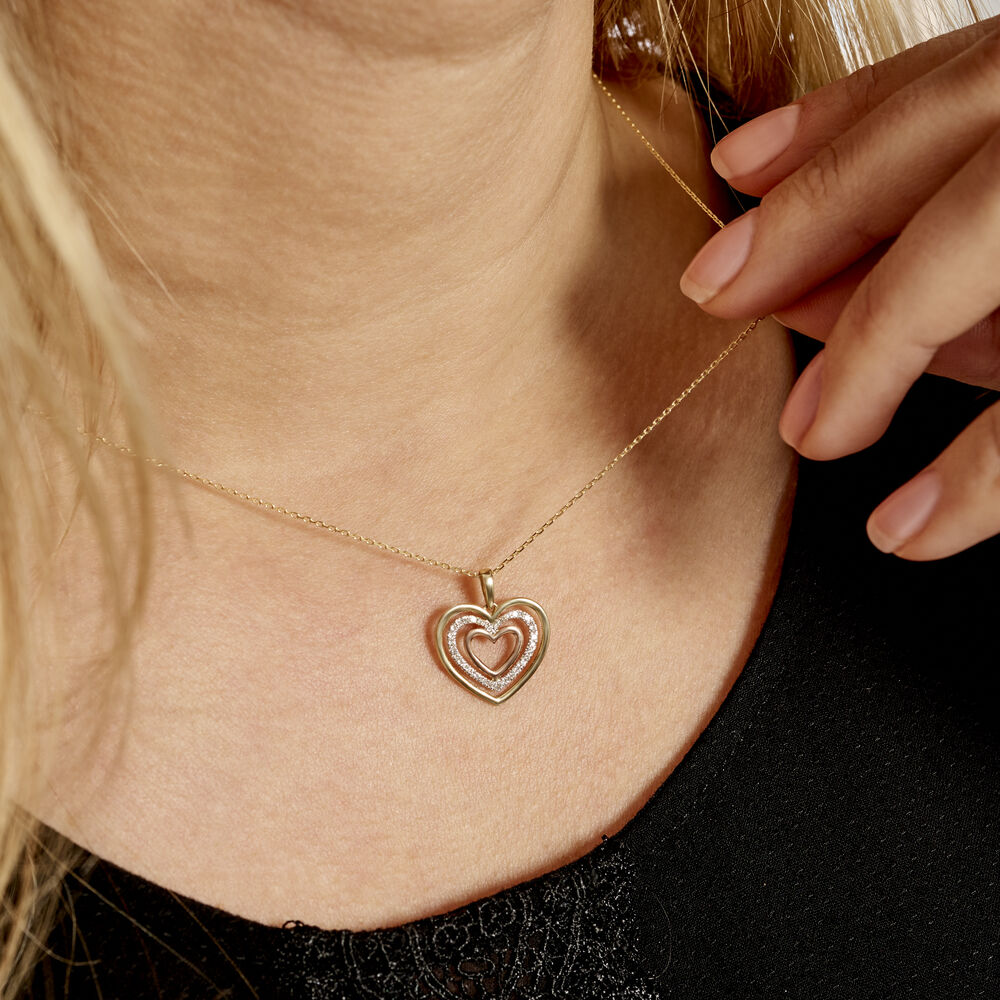 Collier Titaina Or Tricolore Diamant - Colliers avec pierres Femme | Marc Orian