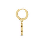 Cr&eacute;ole Unitaire Callistea 5 Plaqu&eacute; Or Jaune Oxyde De Zirconium - Piercings d'oreilles Femme | Marc Orian