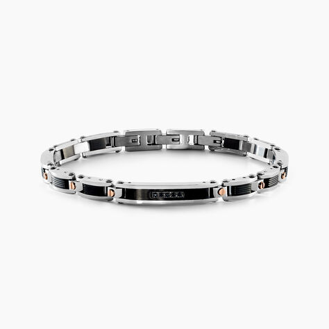 Bracelet Dax Acier Tricolore Oxyde De Zirconium - Bracelets chaînes Homme | Marc Orian