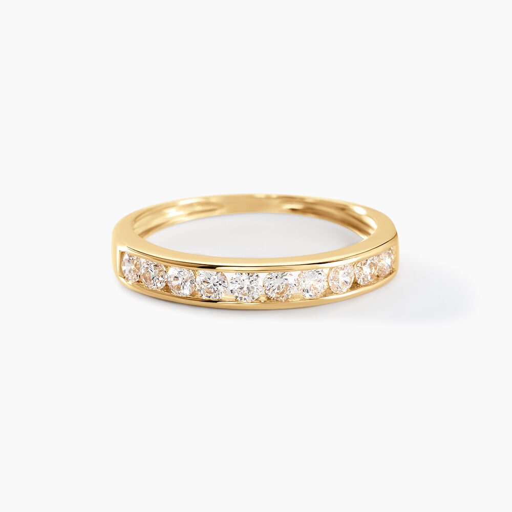 Alliance Davila Or Jaune Oxyde De Zirconium - Alliances duo Femme | Marc Orian