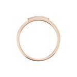Bague Andrew Argent Rose Oxyde De Zirconium Rose - Bijoux fantaisie Femme | Marc Orian