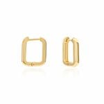 Cr&eacute;oles Ileen Plaqu&eacute; Or Jaune - Cr&eacute;oles Femme | Marc Orian