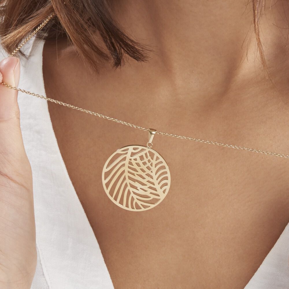 Collier Sautoir Acier Doré Jami - Sautoirs Femme | Marc Orian