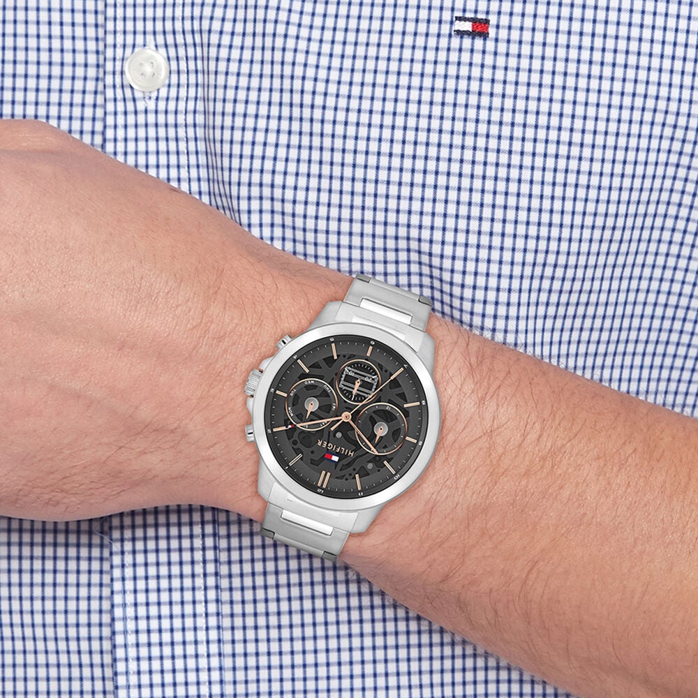 Montre Tommy Hilfiger Henry Gris - Fête des pères Homme | Marc Orian