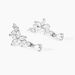 Boucles D'oreilles Pendantes Bertha Argent Blanc Oxyde De Zirconium - Pendantes Femme | Marc Orian