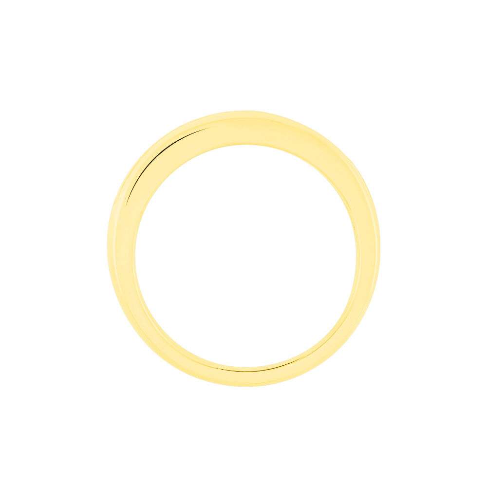 Alliance Giulia Or Jaune Diamant - Alliances avec pierres Femme | Marc Orian