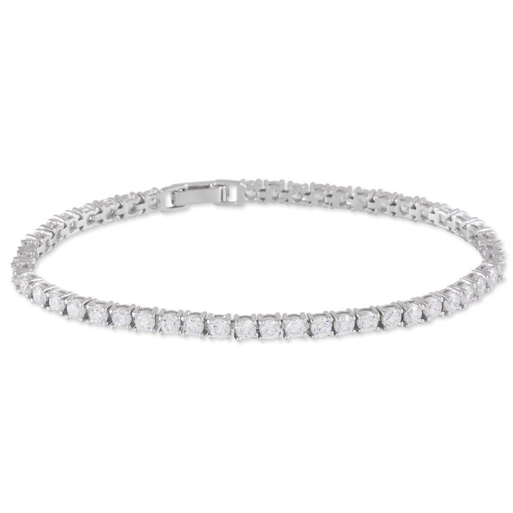 Bracelet Elios Argent Blanc Oxyde De Zirconium - Bracelets chaînes Femme | Marc Orian