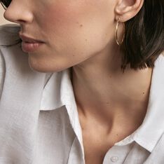 Créoles Youri Or Jaune - Boucles d'oreilles Créoles Femme | Marc Orian