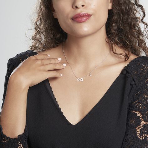 Collier Nella Argent Blanc Oxyde De Zirconium - Colliers Femme | Marc Orian