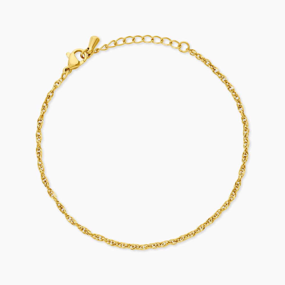 Bracelet Oriane Acier Dor&eacute; - Bracelets cha&icirc;nes Femme | Marc Orian