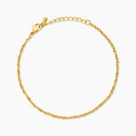 Bracelet Oriane Acier Dor&eacute; - Bracelets cha&icirc;nes Femme | Marc Orian