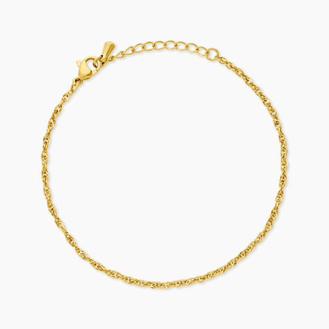 Bracelet Oriane Acier Dor&eacute; - Bracelets cha&icirc;nes Femme | Marc Orian
