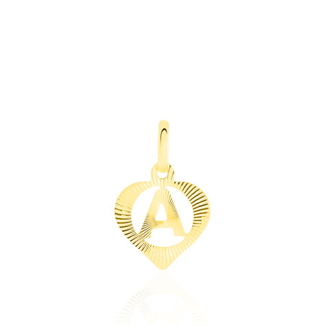 Pendentif Eudocie Coeur Lettre Or Jaune - Pendentifs Femme | Marc Orian