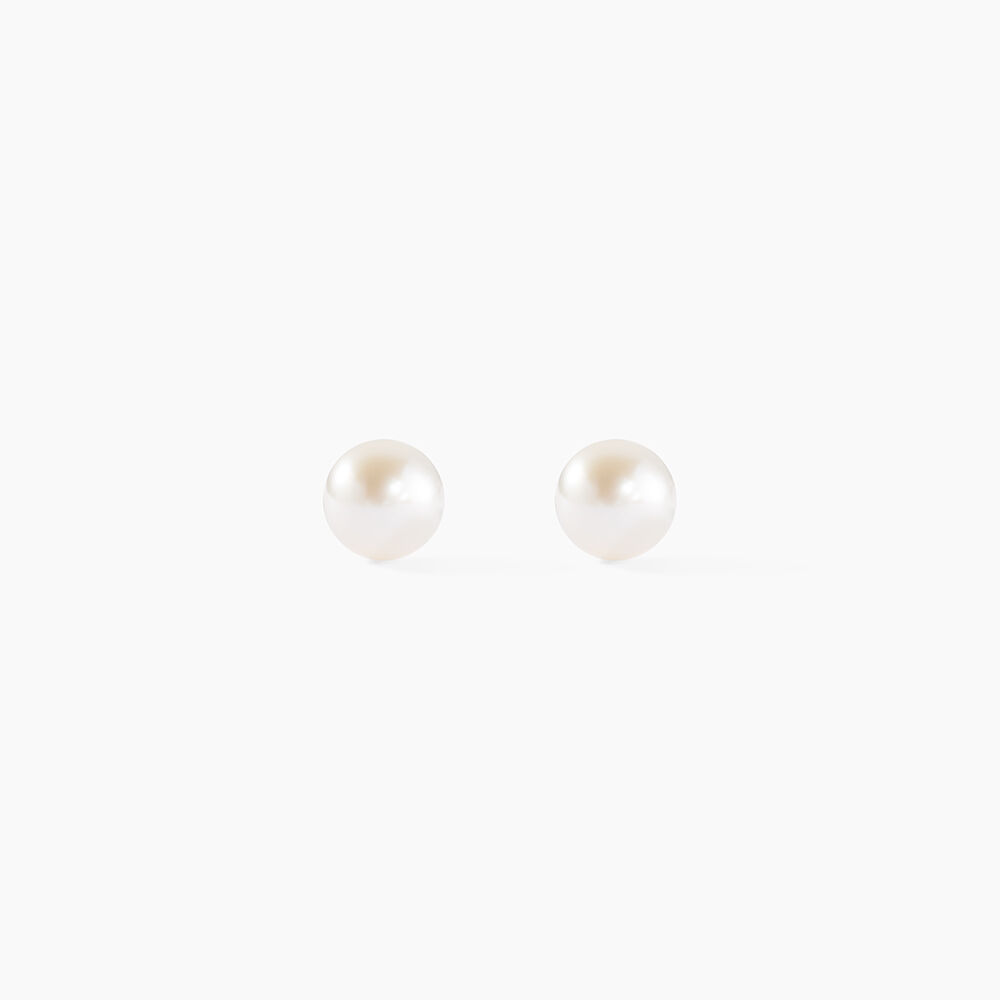 Boucles D'oreilles Suki Or Jaune Perle De Culture - Boucles d'oreilles mariage Femme | Marc Orian