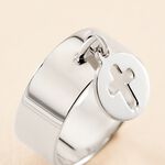 Bague Psara Argent Blanc - Bijoux fantaisie Femme | Marc Orian