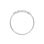 Bague Klothilda Or Blanc Oxyde De Zirconium - Solitaires Femme | Marc Orian