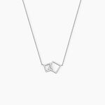 Collier Manoela Argent Blanc Oxyde De Zirconium - Colliers avec pierres Femme | Marc Orian