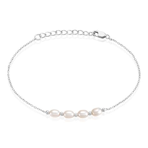 Bracelet Flawless Argent Blanc Perle De Culture - Bracelets chaînes Femme | Marc Orian