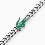 Bracelet Lacoste Arthor Acier Blanc - Bracelets cha&icirc;nes Homme | Marc Orian