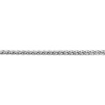 Bracelet Jany Maille Palmier Or Blanc - Bracelets mailles Femme | Marc Orian