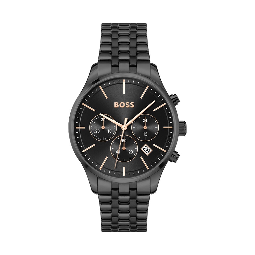 Montre Boss Avery Noir - Montres étanches Homme | Marc Orian