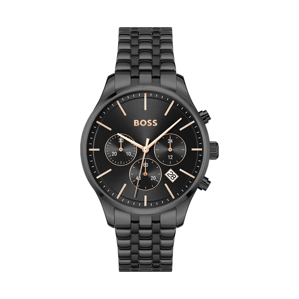 Montre Boss Avery Noir - Montres étanches Homme | Marc Orian