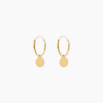 Cr&eacute;oles Belita Or Jaune - Boucles d'oreilles pampille Femme | Marc Orian