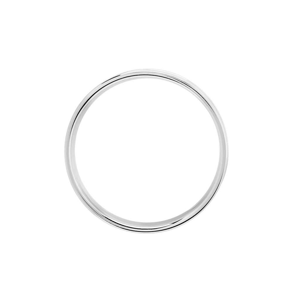 Alliance Isidro Ruban Sable Or Blanc - Alliances duo Unisex | Marc Orian