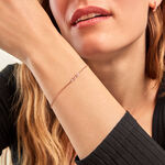 Bracelet Naura Argent Rose Oxyde De Zirconium - Bracelets fantaisie Femme | Marc Orian