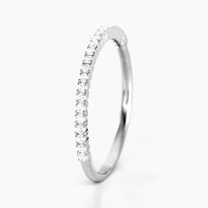 Alliance Julietta Or Blanc Oxyde De Zirconium - Alliances Femme | Marc Orian