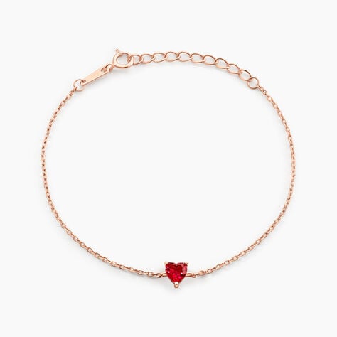 Bracelet Kelvyn Argent Rose Oxyde - Bracelets chaînes Femme | Marc Orian