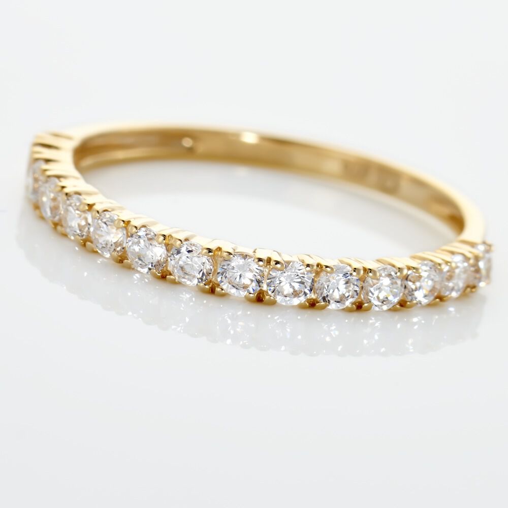 Alliance Julietta Or Jaune Oxyde De Zirconium - Alliances duo Femme | Marc Orian