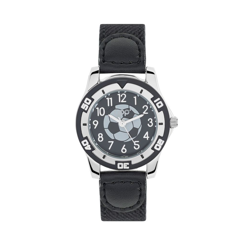 Montre Upp Ballon Noir - Montres &eacute;tanches Enfant | Marc Orian