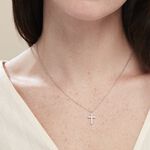 Collier Angel Argent Blanc Oxyde De Zirconium - Colliers avec pierres Femme | Marc Orian