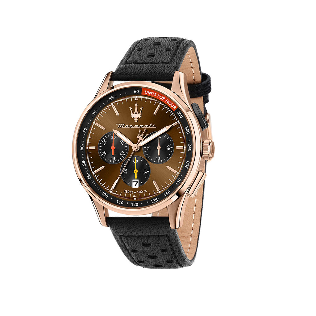 Montre Maserati Sorpasso Marron - Montres &eacute;tanches Homme | Marc Orian