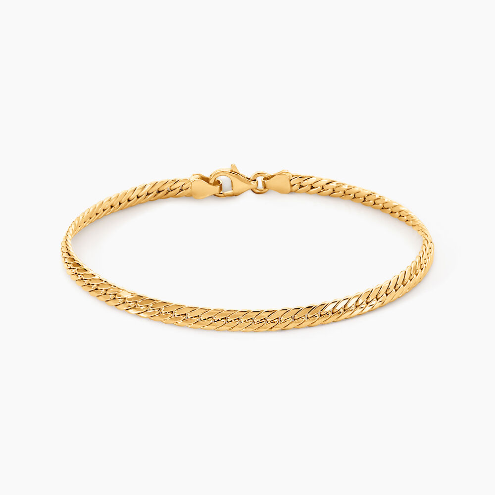 Bracelet Izel Maille Anglaise Or Jaune - Bracelets mailles Femme | Marc Orian