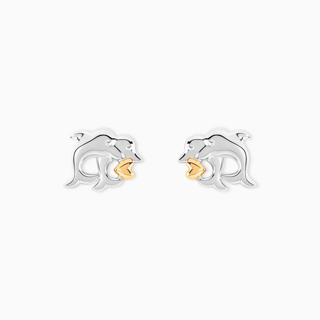 Boucles D'Oreilles Puces Or Jaune - Puces Femme | Marc Orian