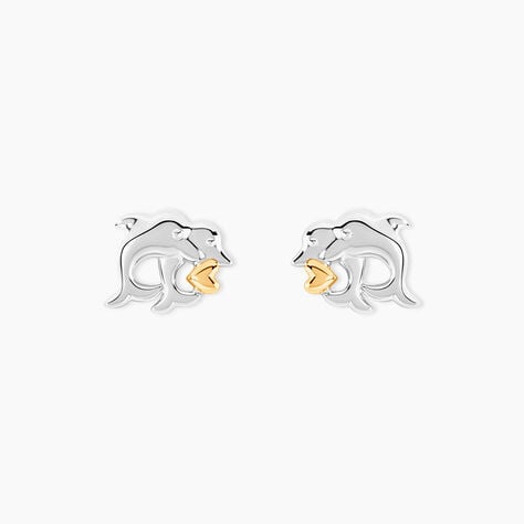 Boucles D'Oreilles Puces Or Jaune - Puces Femme | Marc Orian