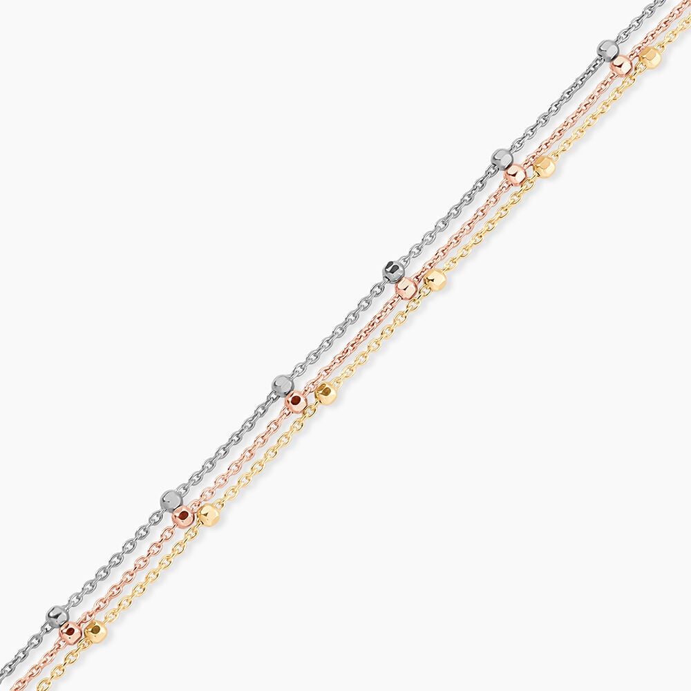 Bracelet Clorinthe Argent Tricolore - Bracelets fantaisie Femme | Marc Orian