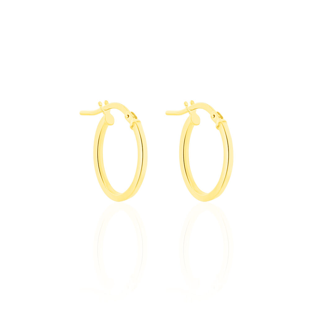 Créoles Telya Or Jaune - Créoles Femme | Marc Orian