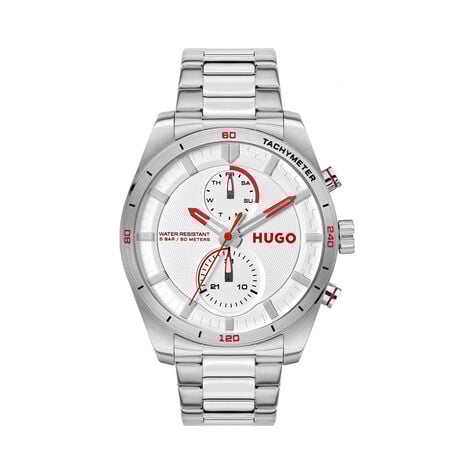 Montre Hugo Fast Blanc - Montres &eacute;tanches Homme | Marc Orian