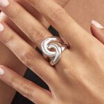 Bague Chaili Argent Blanc - Bijoux fantaisie Femme | Marc Orian