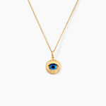 Pendentif Invannie Or Jaune Pierre Synth&eacute;tique - Pendentifs Famille | Marc Orian