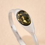 Bague Marquita Argent Blanc Ambre - Bijoux fantaisie Femme | Marc Orian