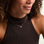 Collier Nymphe Argent Dor&eacute; A L'Or 750/1000 Nacre - Colliers avec pierres Femme | Marc Orian