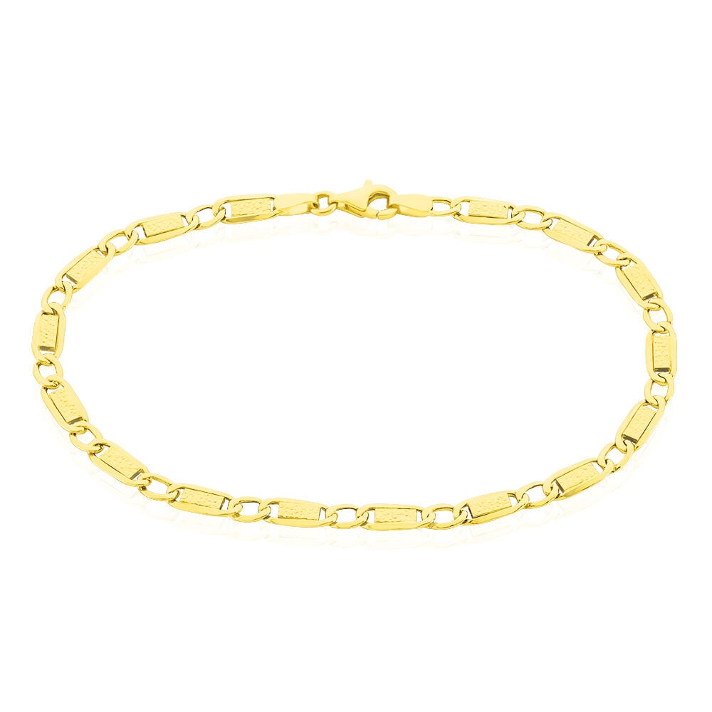 Bracelet Danae Plaquette Or Jaune - Bracelets mailles Femme | Marc Orian