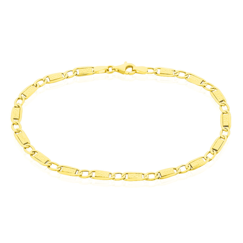 Bracelet Danae Plaquette Or Jaune - Bracelets mailles Femme | Marc Orian